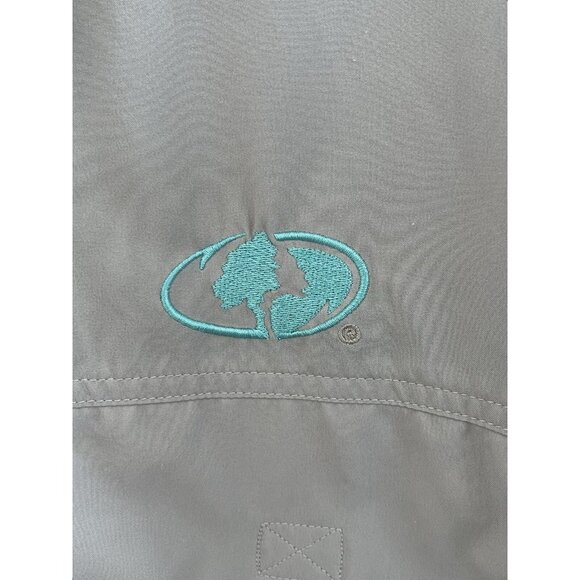 Mossy Oak Fishing Shirt Men's Size XXL Button up Short Sleeve Gray - Picture 3 of 14